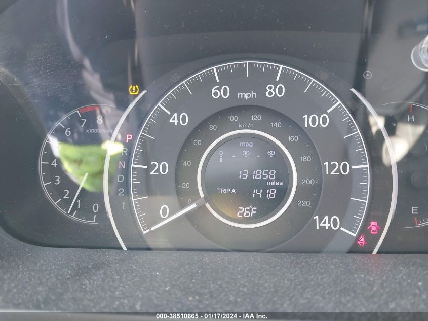 2013 HONDA CR-V EX-L - 2HKRM4H72DH612696