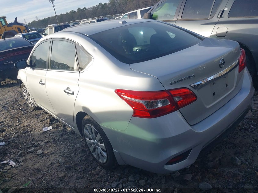 VIN 3N1AB7AP3HY354831 2017 NISSAN SENTRA SV