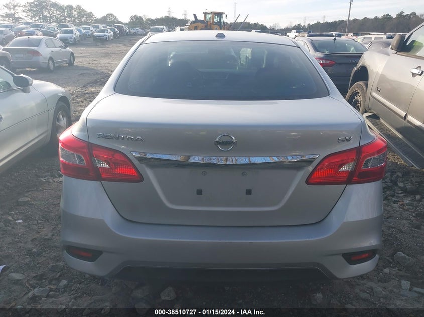 VIN 3N1AB7AP3HY354831 2017 NISSAN SENTRA SV