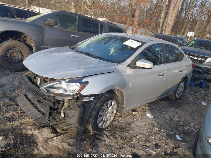 VIN 3N1AB7AP3HY354831 2017 NISSAN SENTRA SV