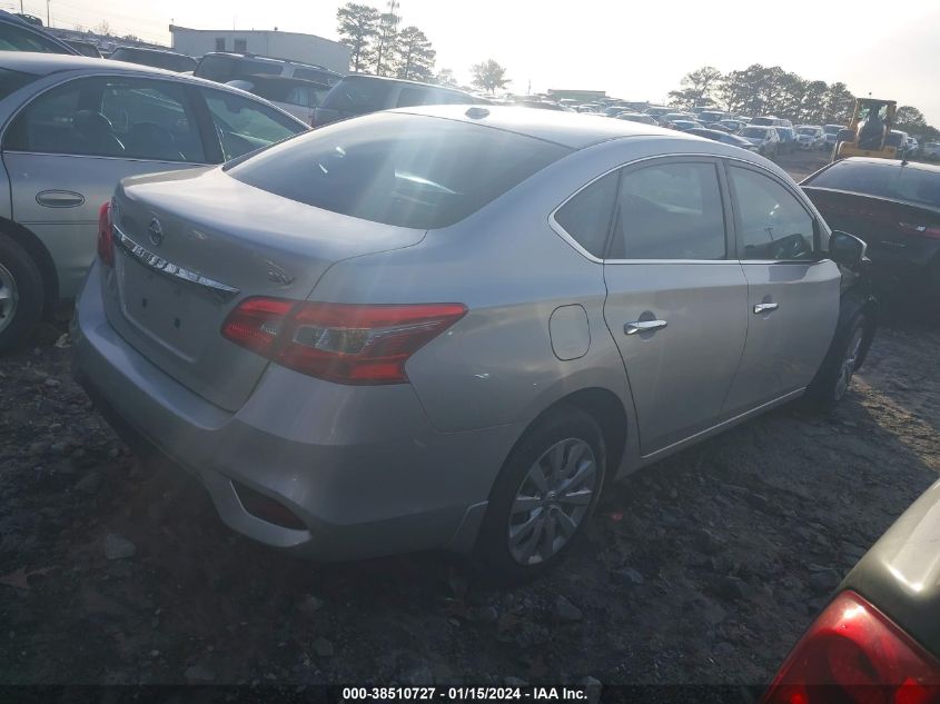 VIN 3N1AB7AP3HY354831 2017 NISSAN SENTRA SV