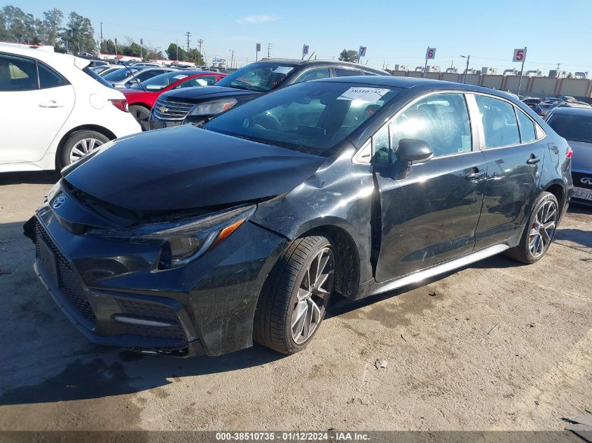 2020 TOYOTA COROLLA SE/NIGHT SHADE - 5YFS4RCE2LP052197