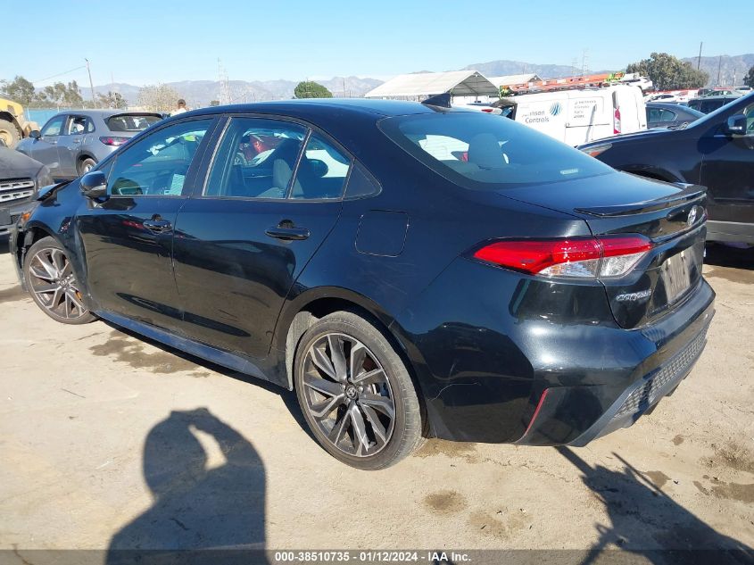 2020 TOYOTA COROLLA SE/NIGHT SHADE - 5YFS4RCE2LP052197