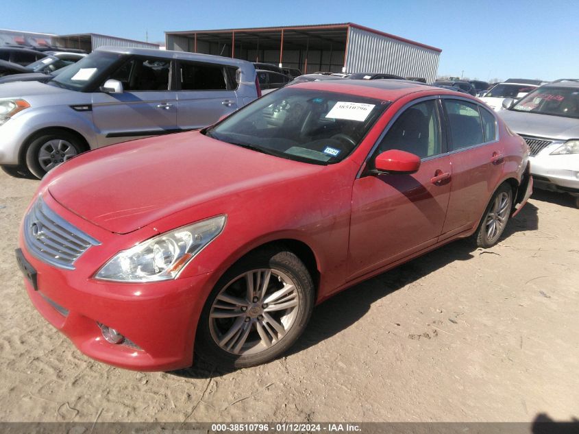 2013 INFINITI G37 JOURNEY/SPORT - JN1CV6AP2DM301058