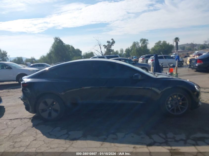 2021 TESLA MODEL 3 - 5YJ3E1EB5MF033307