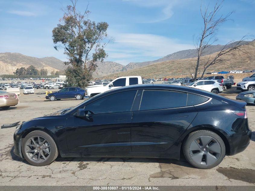 2021 TESLA MODEL 3 - 5YJ3E1EB5MF033307