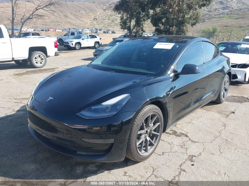2021 TESLA MODEL 3 - 5YJ3E1EB5MF033307