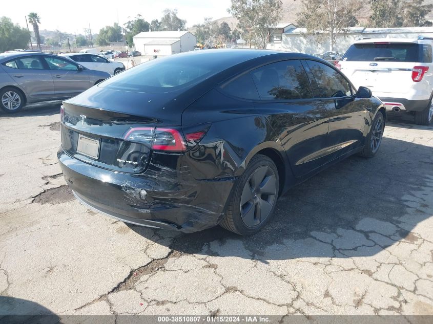 2021 TESLA MODEL 3 - 5YJ3E1EB5MF033307