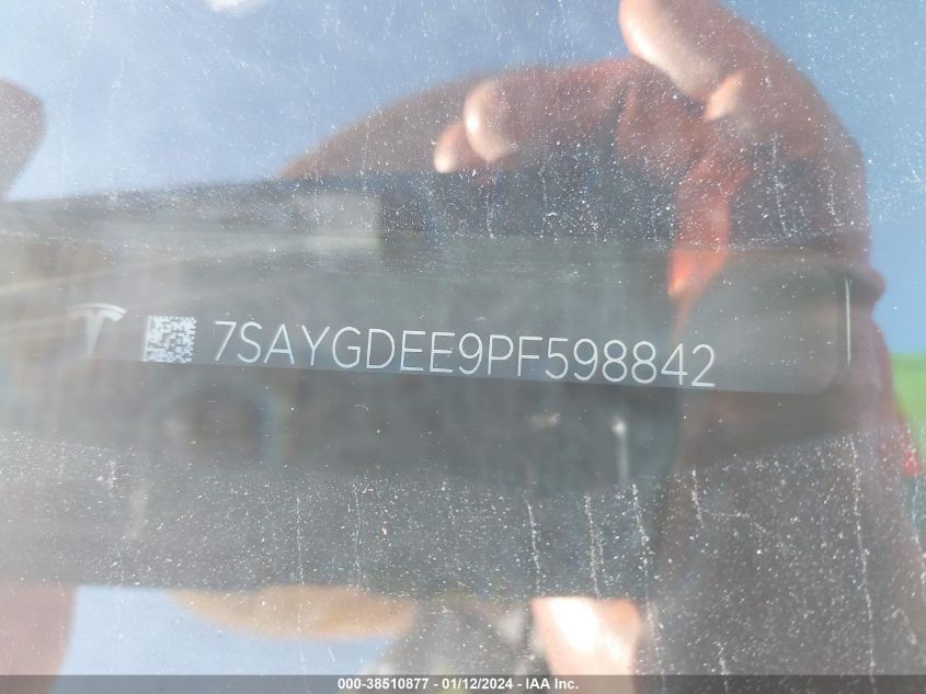 2023 TESLA MODEL Y - 7SAYGDEE9PF598842