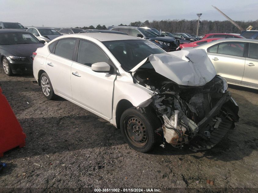 2015 NISSAN SENTRA S/SV/SR/SL - 3N1AB7AP6FY274436