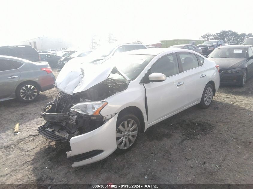 2015 NISSAN SENTRA S/SV/SR/SL - 3N1AB7AP6FY274436