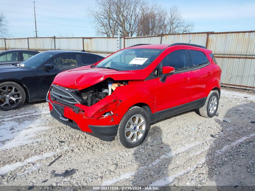 VIN MAJ6S3GLXLC353537 2020 FORD ECOSPORT SE