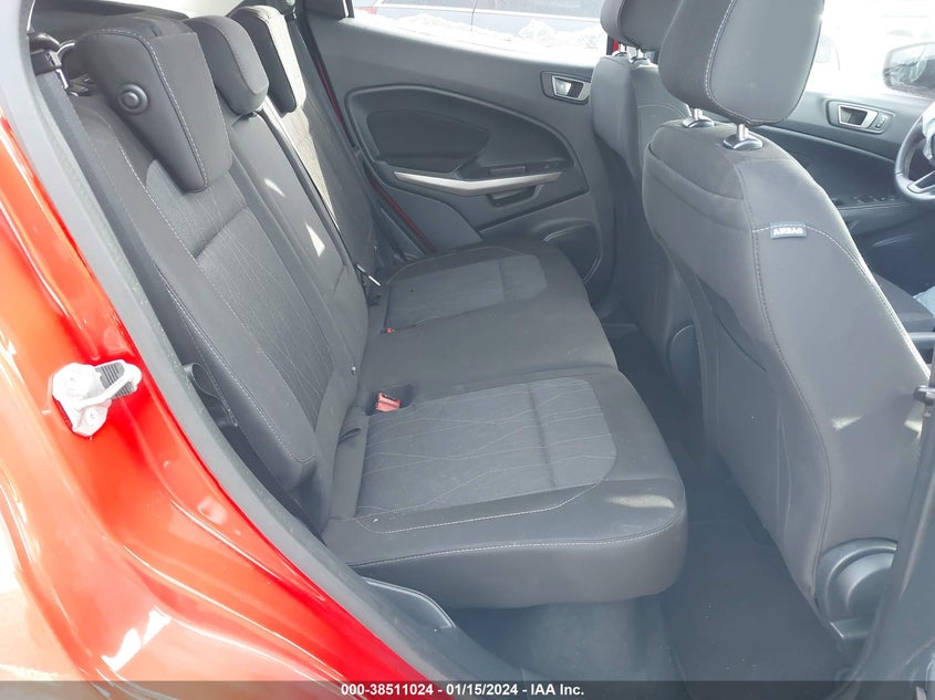 VIN MAJ6S3GLXLC353537 2020 FORD ECOSPORT SE