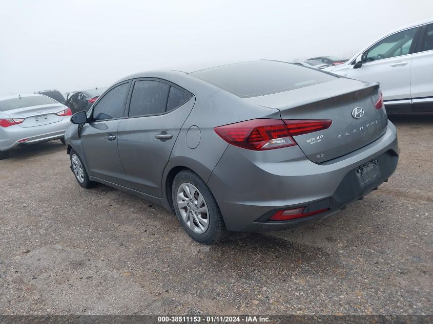 2019 HYUNDAI ELANTRA SE - 5NPD74LF7KH457253