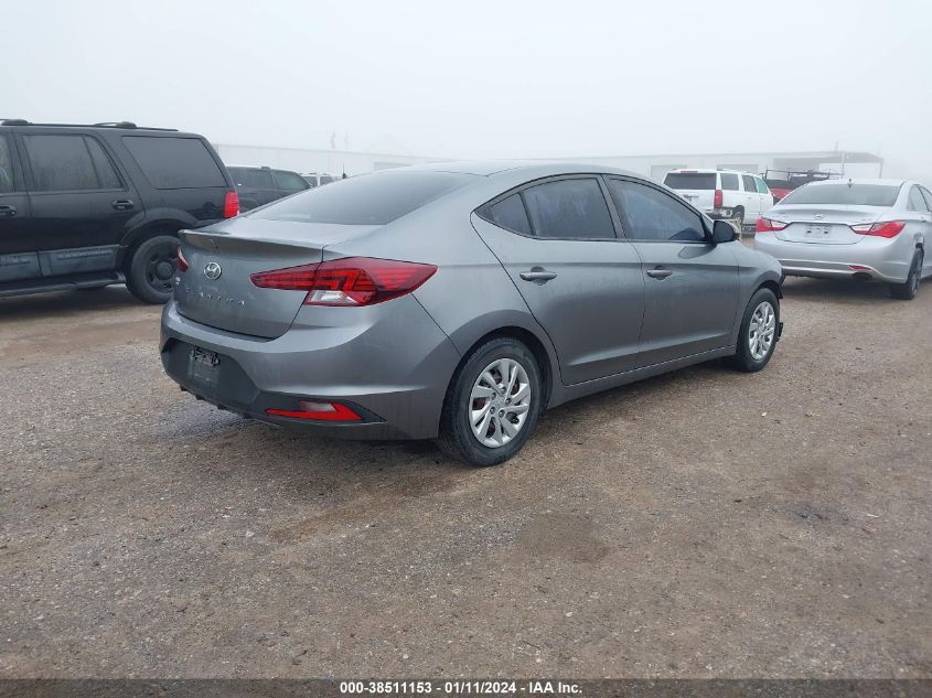 2019 HYUNDAI ELANTRA SE - 5NPD74LF7KH457253