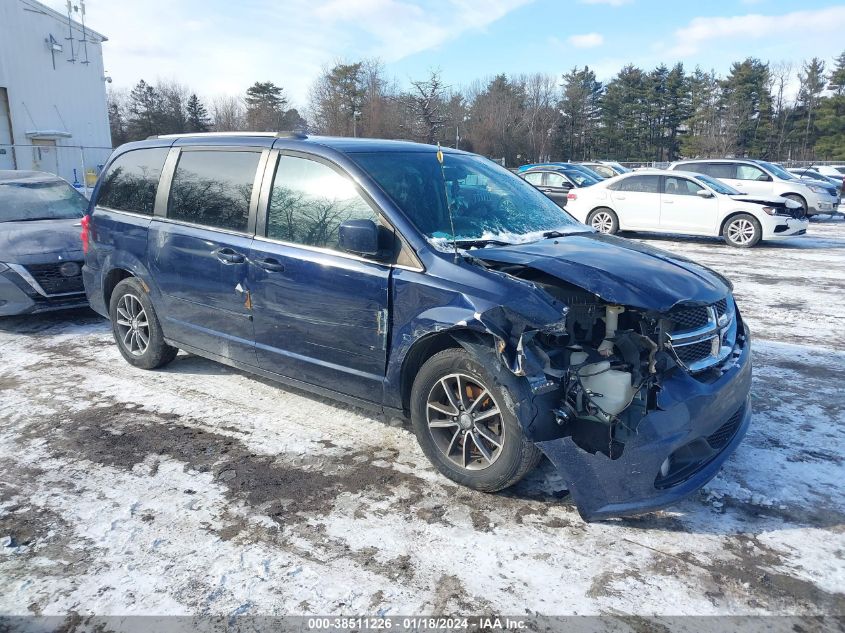 2017 DODGE GRAND CARAVAN SXT - 2C4RDGCG9HR731198