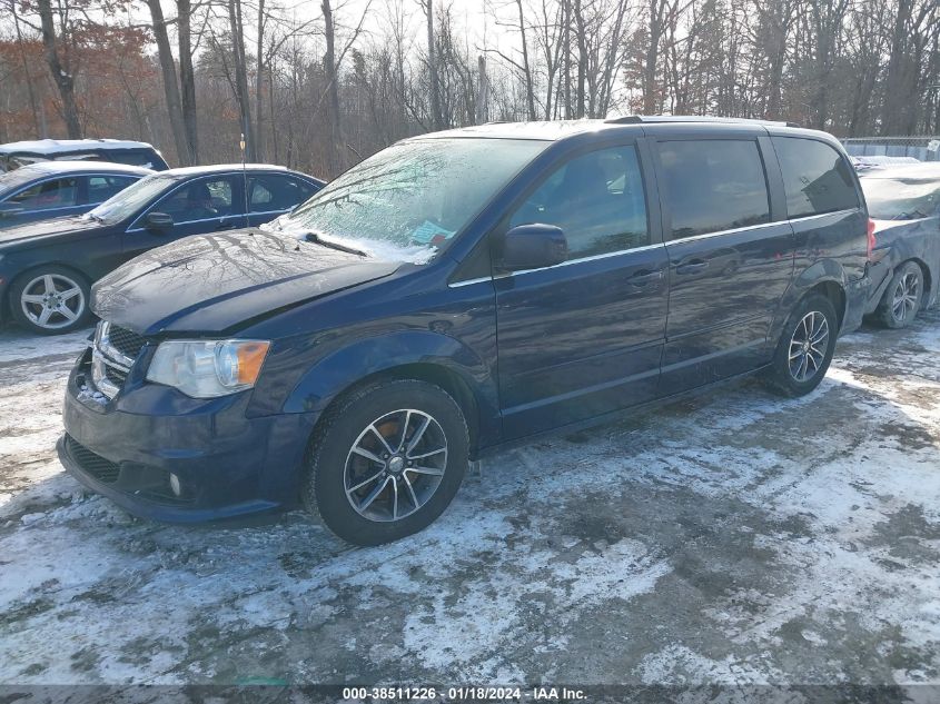 2017 DODGE GRAND CARAVAN SXT - 2C4RDGCG9HR731198
