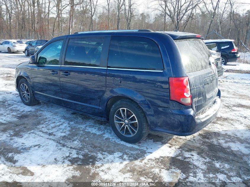 2017 DODGE GRAND CARAVAN SXT - 2C4RDGCG9HR731198