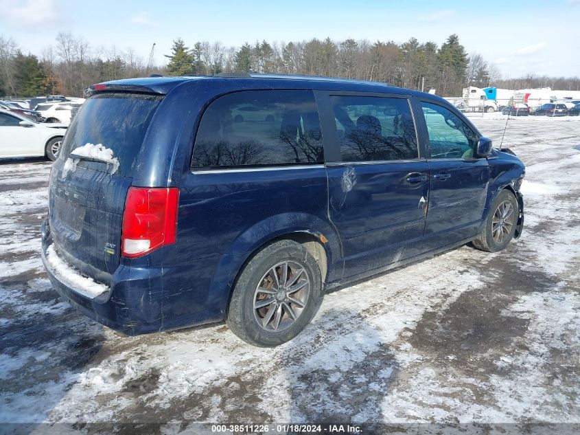 2017 DODGE GRAND CARAVAN SXT - 2C4RDGCG9HR731198