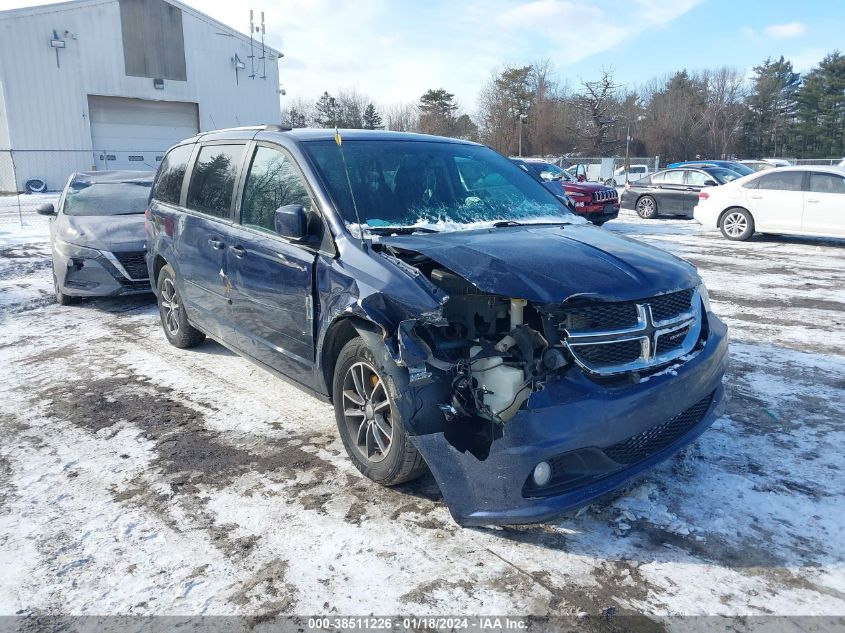2017 DODGE GRAND CARAVAN SXT - 2C4RDGCG9HR731198