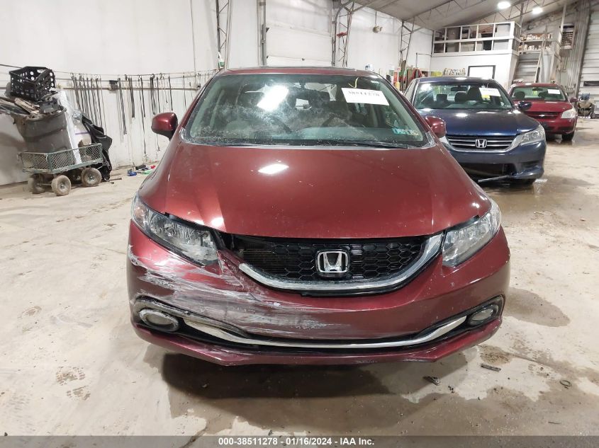 2013 HONDA CIVIC EX-L - 19XFB2F9XDE217655