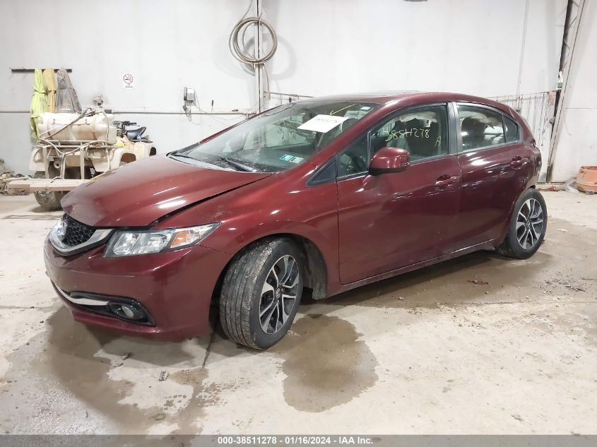 2013 HONDA CIVIC EX-L - 19XFB2F9XDE217655