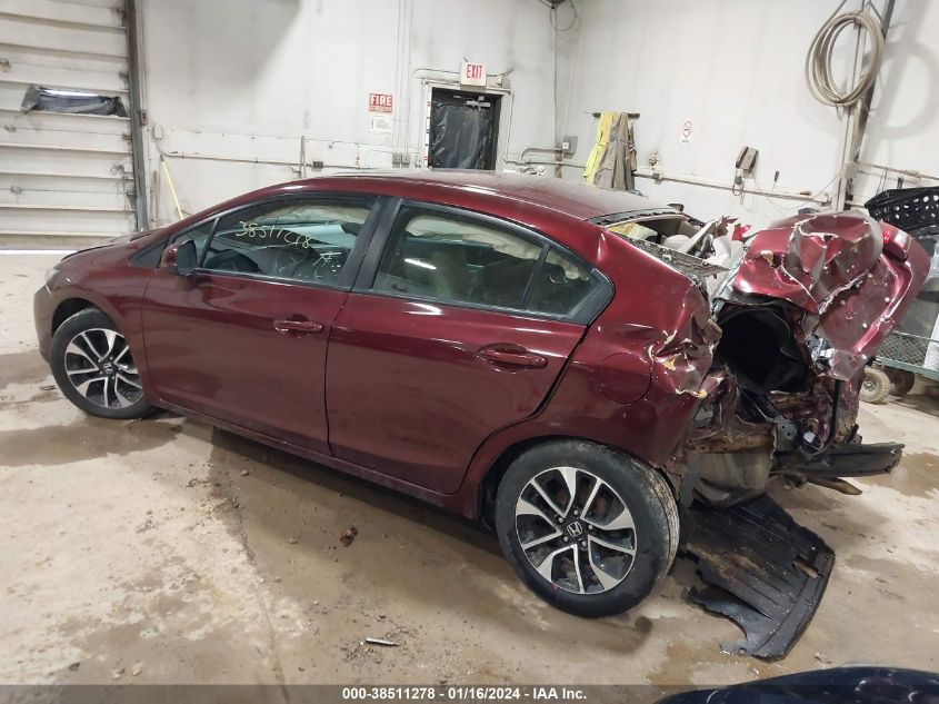 2013 HONDA CIVIC EX-L - 19XFB2F9XDE217655