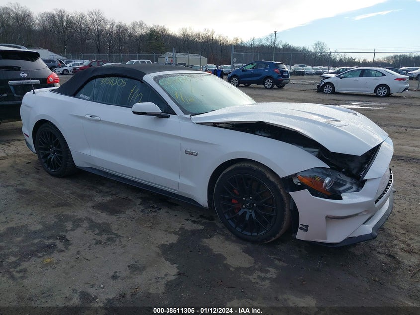 VIN 1FATP8FF2J5113350 2018 FORD MUSTANG GT
