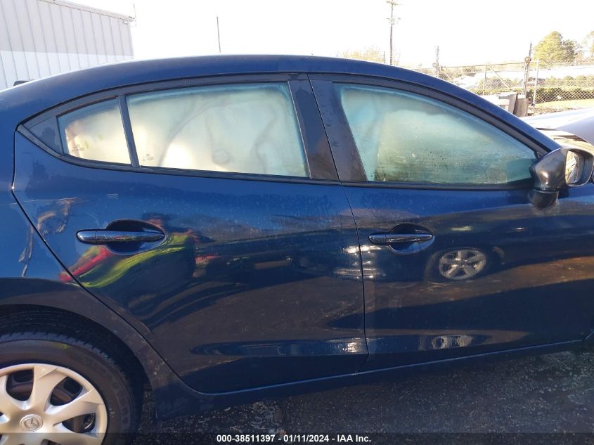 2015 MAZDA MAZDA3 I SPORT - 3MZBM1U75FM231845