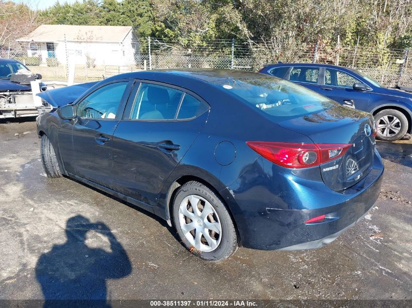 2015 MAZDA MAZDA3 I SPORT - 3MZBM1U75FM231845