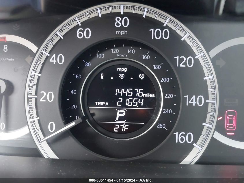 2015 HONDA ACCORD LX - 1HGCR2F30FA003775