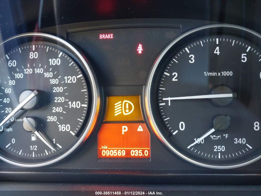 2013 BMW 335I WBAKG7C55DE803655