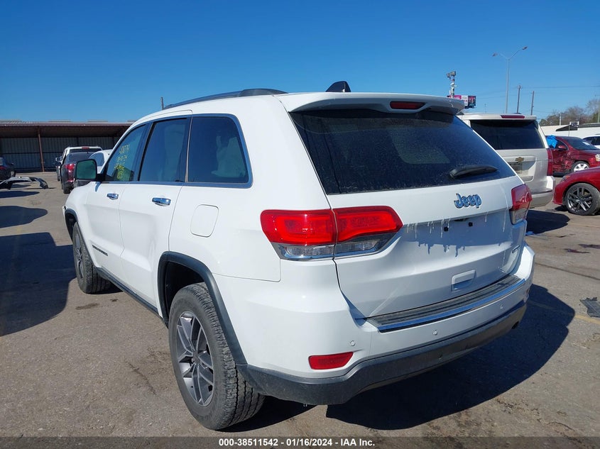 VIN 1C4RJEBG8KC731577 2019 JEEP GRAND CHEROKEE LIMITED