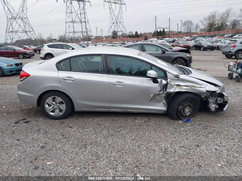 2013 HONDA CIVIC LX - 19XFB2F50DE245199