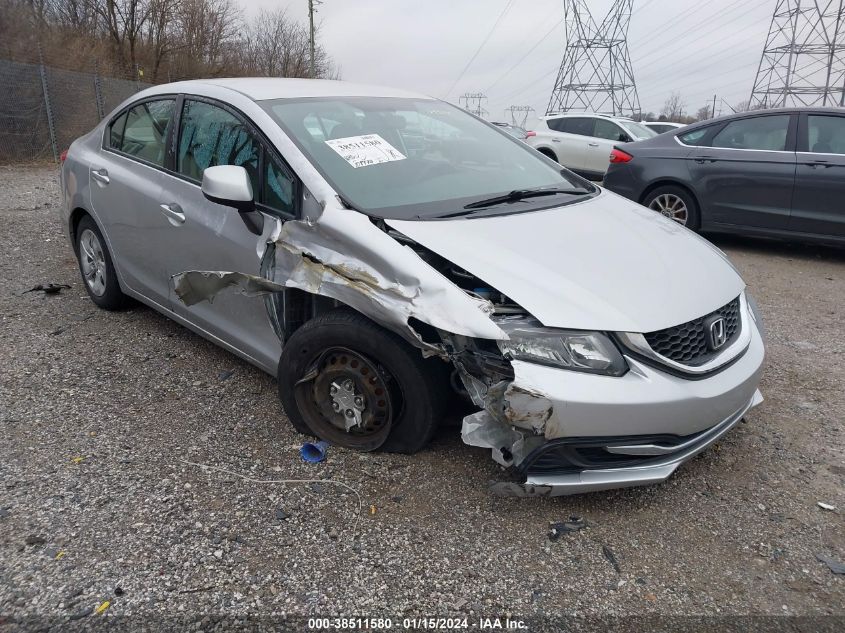 2013 HONDA CIVIC LX - 19XFB2F50DE245199
