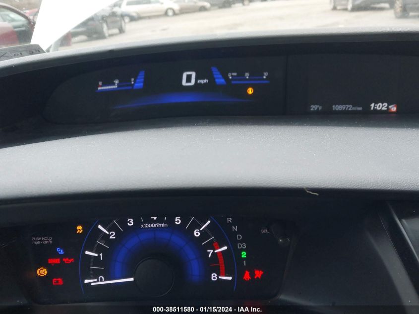 2013 HONDA CIVIC LX - 19XFB2F50DE245199