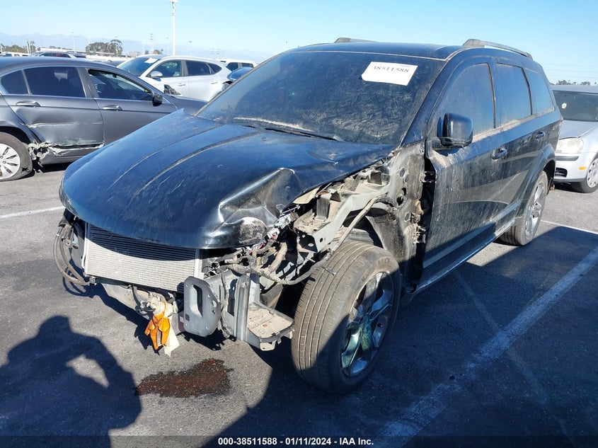 VIN 3C4PDCGG4HT576566 2017 DODGE JOURNEY CROSSROAD PLUS