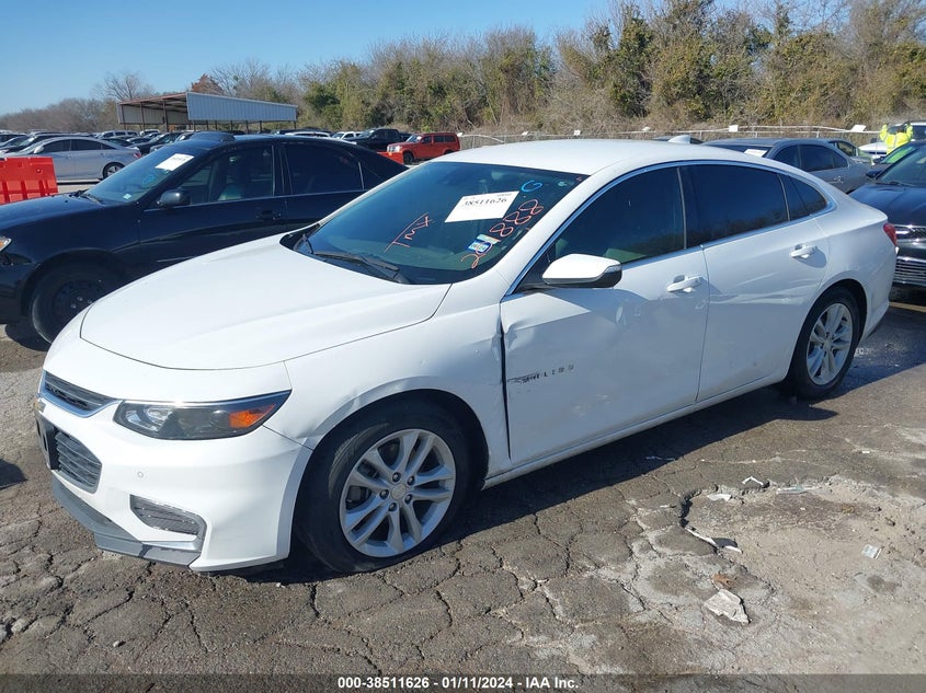 VIN 1G1ZD5ST2JF201888 2018 CHEVROLET MALIBU LT