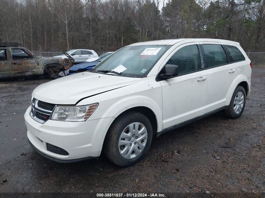 2014 DODGE JOURNEY SE - 3C4PDCAB8ET166068