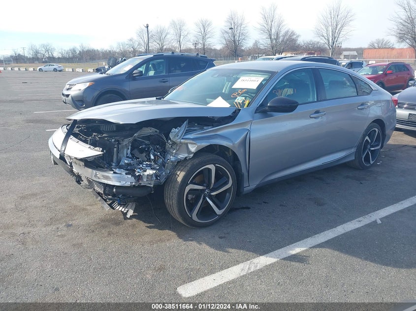VIN 1HGCV1F41MA027093 2021 HONDA ACCORD SPORT SE