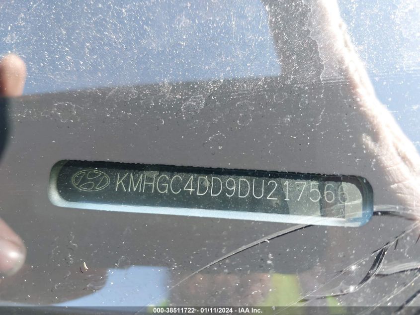 2013 HYUNDAI GENESIS 3.8 - KMHGC4DD9DU217566