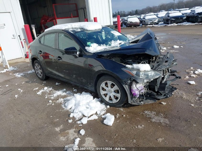 2015 MAZDA MAZDA3 I SV - JM1BM1T77F1262872