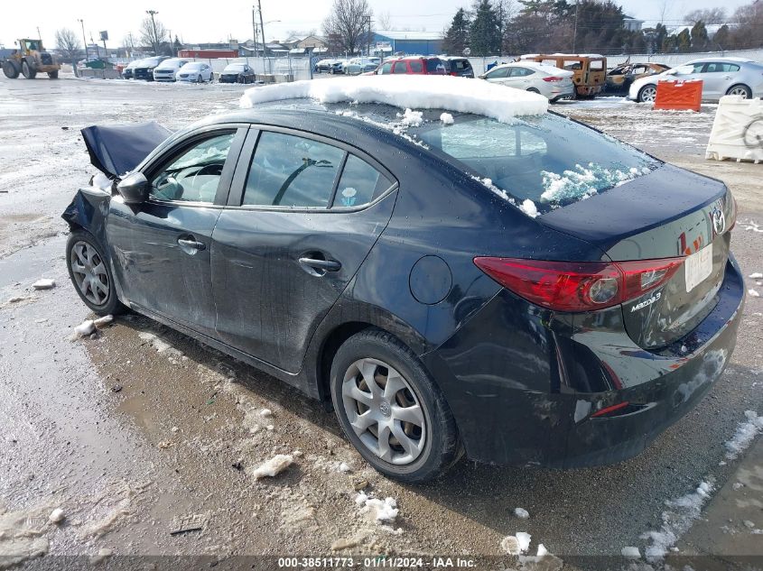 2015 MAZDA MAZDA3 I SV - JM1BM1T77F1262872