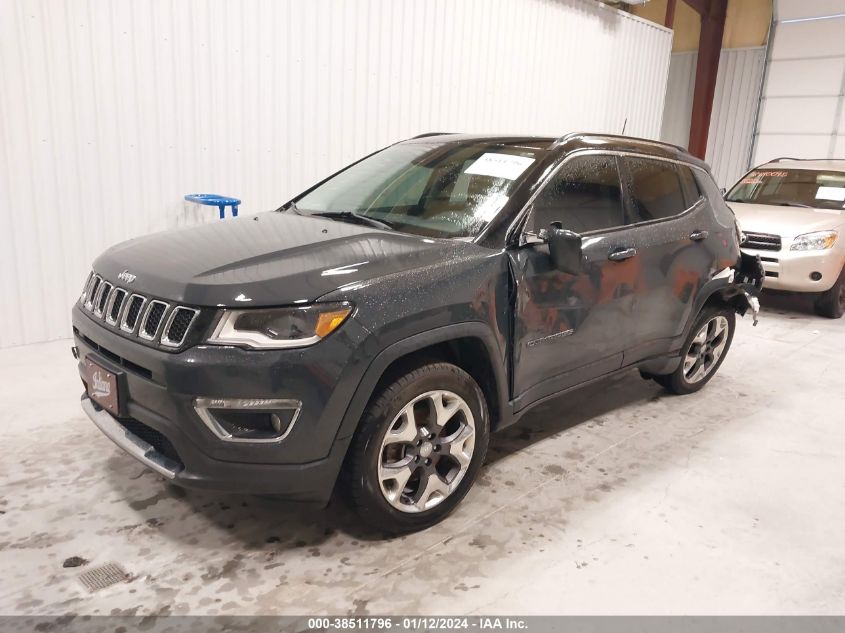 2017 JEEP NEW COMPASS LIMITED 3C4NJDCB1HT611337