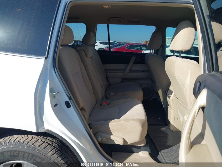 2013 TOYOTA HIGHLANDER BASE V6 - 5TDZK3EH6DS140932