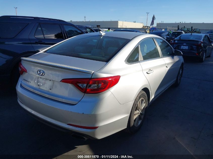 2015 HYUNDAI SONATA SE - 5NPE24AF5FH228484