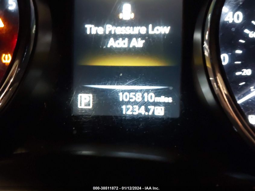 2016 NISSAN ROGUE S/SL/SV - 5N1AT2MT6GC844009