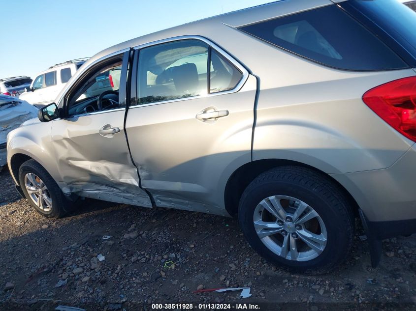 2013 CHEVROLET EQUINOX LS - 2GNALBEK7D6361439