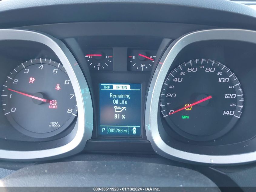 2013 CHEVROLET EQUINOX LS - 2GNALBEK7D6361439