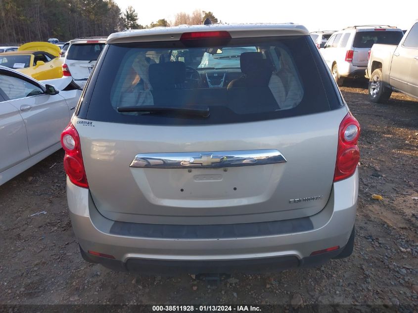 2013 CHEVROLET EQUINOX LS - 2GNALBEK7D6361439